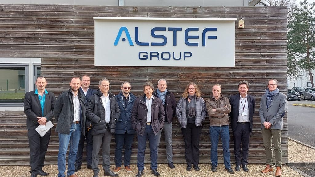 Photo de l'équipe du groupe Alstef