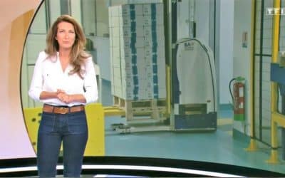 Vu à la TV | Nos AGVs à la Banque de France