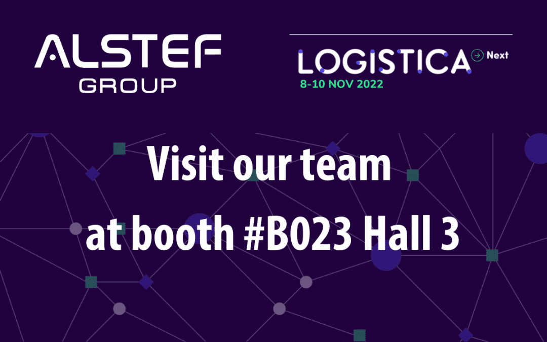 Meet us at Logistica Next, Utrecht NL