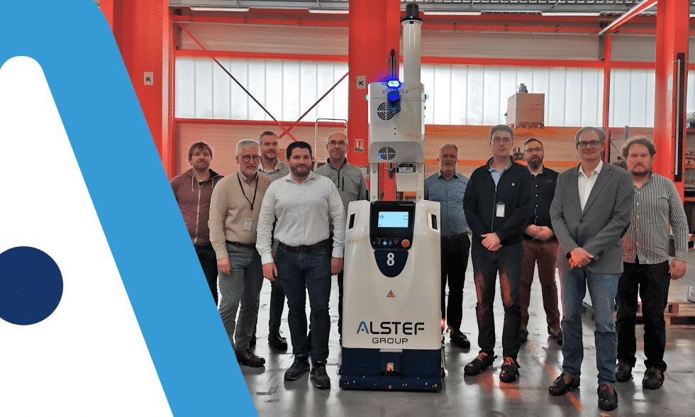 Photo de l'équipe du groupe Alstef