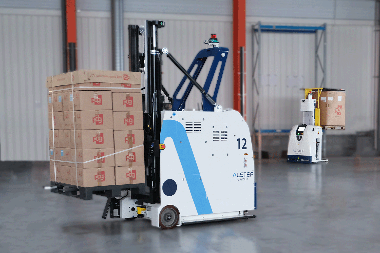 AGV AMR Robot Logistique Alstef Group