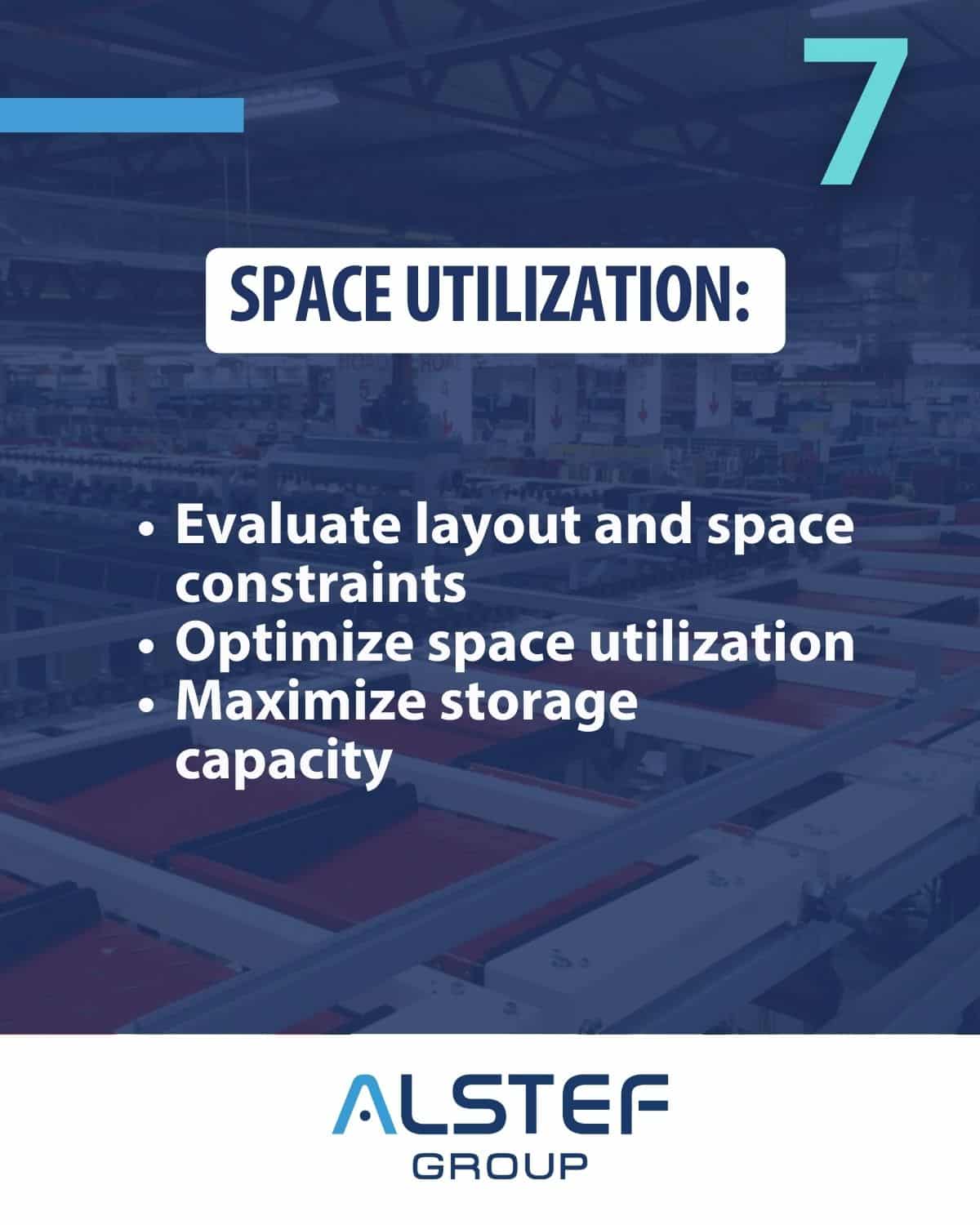 Space utilization
