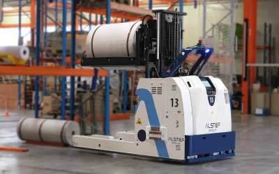 Le Dauphiné Libéré modernizes its AGV system