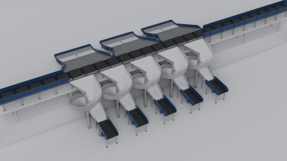 Chutes à bagages CBS