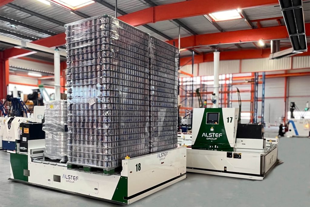Heineken Seville Warehouse automation by AGV Alstef Group