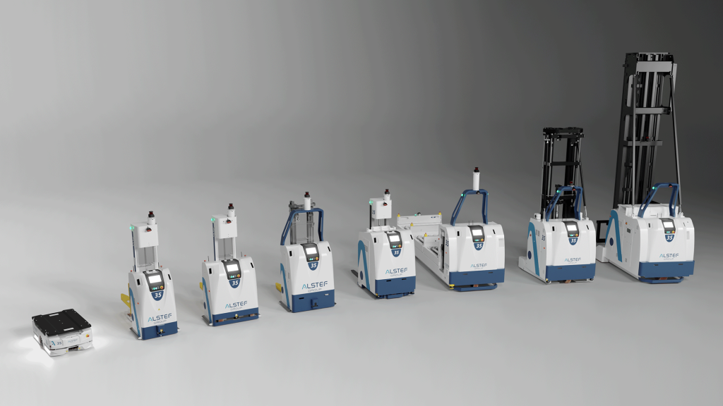 Gama de AGV del Grupo Alstef