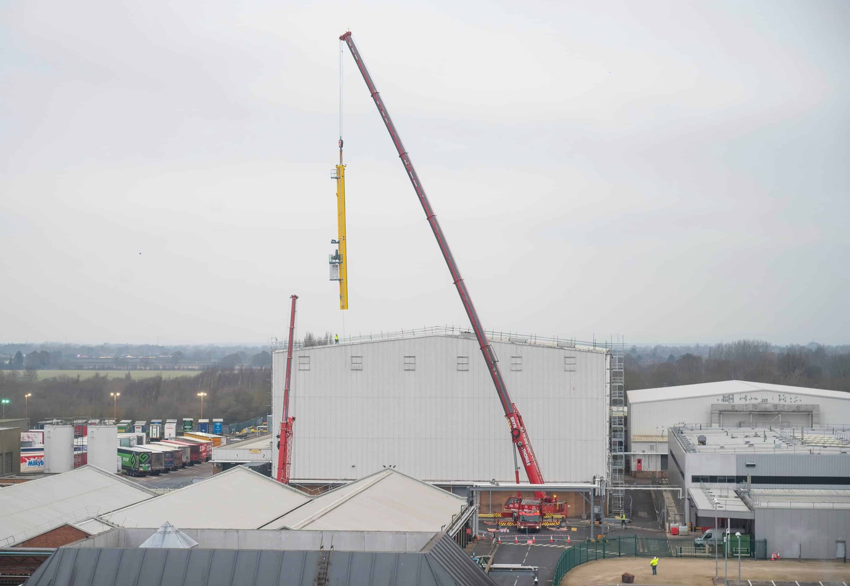 Alstef Group Nestlé Logistics Retrofit Storage