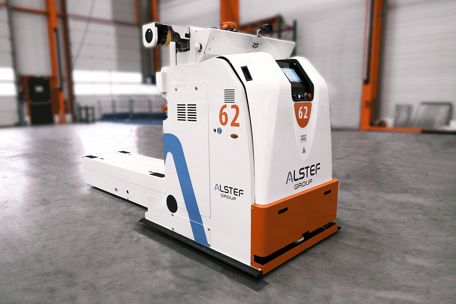 AGV Automated Guided Vehicles Toray Alstef Group