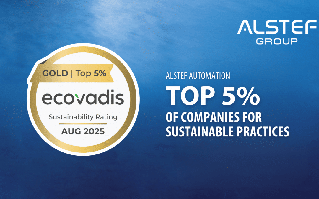 Alstef Automation awarded Ecovadis Gold Medal