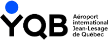 YQB Aeroport International logo