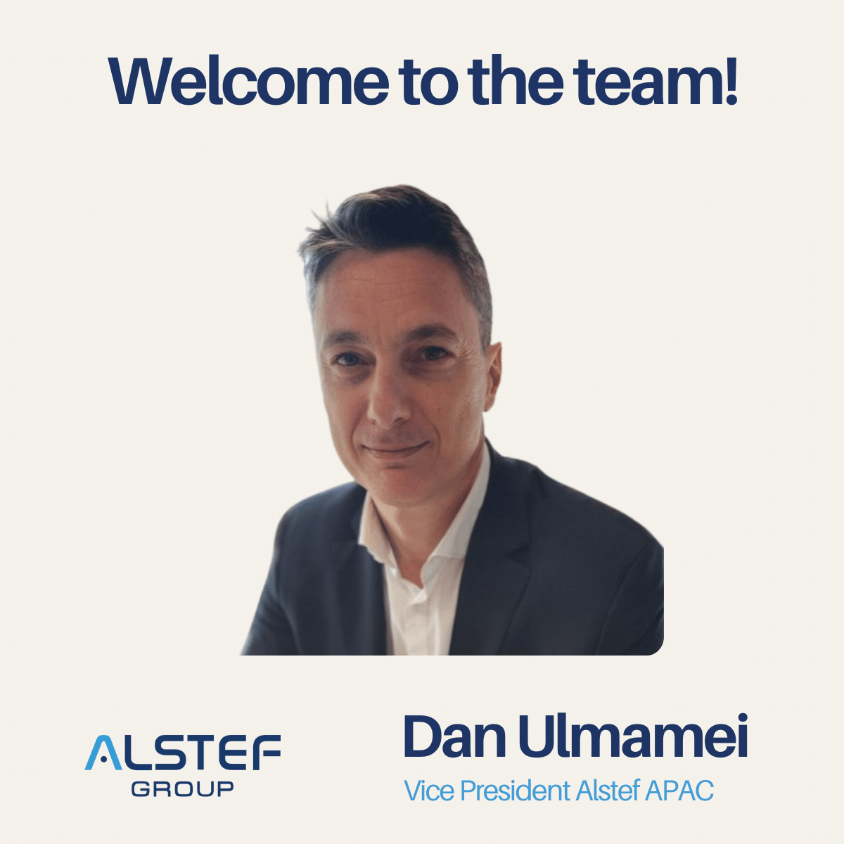 Welcome Dan Ulmamei